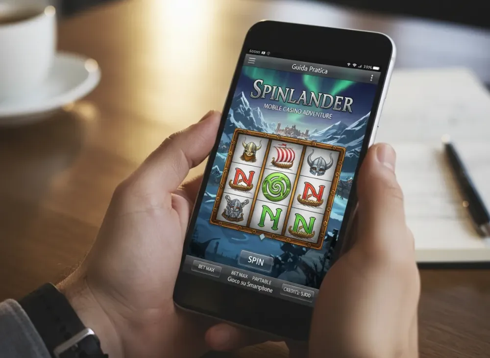 Spinlander mobile - Guida al casinò su smartphone