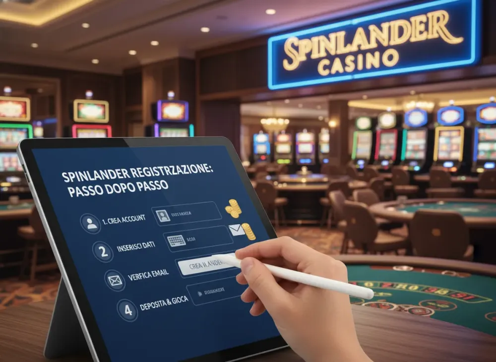Spinlander registrazione - Guida completa e sicura